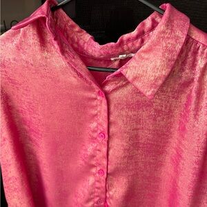 JODIFL Shimmering Pink Blouse